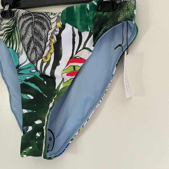 Christian Lacroix x Swiminista Butterfly Triangle Bikini Top Wise Bottom S main image 1